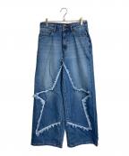 basic pleasure modeベーシックプレジャーモード）の古着「デニムパンツ/ZIGGY JEAN」｜ブルー