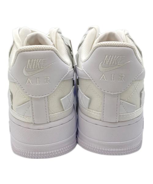 NIKE（ナイキ）NIKE (ナイキ) BILLIE EILISH (ビリーアイリッシュ) AIR FORCE 1 SP    “Triple White” ビリーアイリッリュ パッチワーク ホワイト サイズ:UK8の古着・服飾アイテム