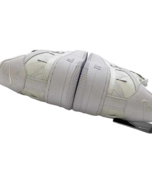 NIKE（ナイキ）NIKE (ナイキ) BILLIE EILISH (ビリーアイリッシュ) AIR FORCE 1 SP    “Triple White” ビリーアイリッリュ パッチワーク ホワイト サイズ:UK8の古着・服飾アイテム