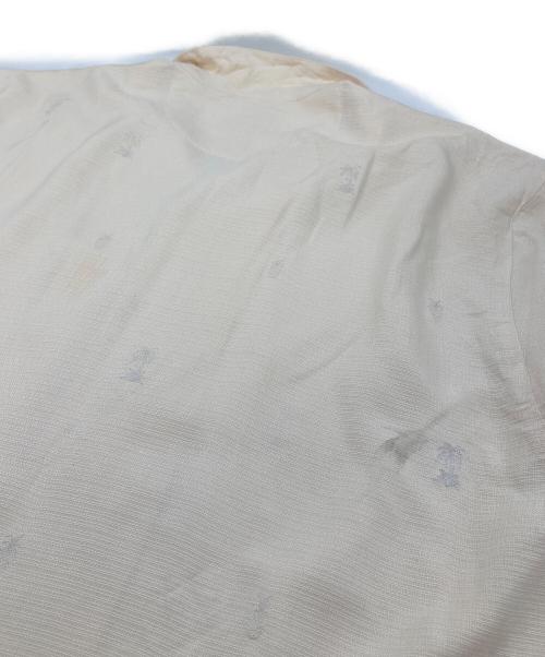 TOMMY BAHAMA（トミーバハマ）TOMMY BAHAMA (トミーバハマ) 【古着】アロハシャツ　半袖シャツ　刺繍シャツ ベージュ サイズ:Lの古着・服飾アイテム