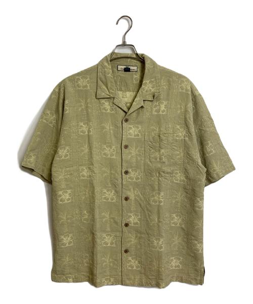 TOMMY BAHAMA（トミーバハマ）TOMMY BAHAMA (トミーバハマ) 【古着】アロハシャツ　半袖シャツ　柄シャツ オリーブ サイズ:Lの古着・服飾アイテム