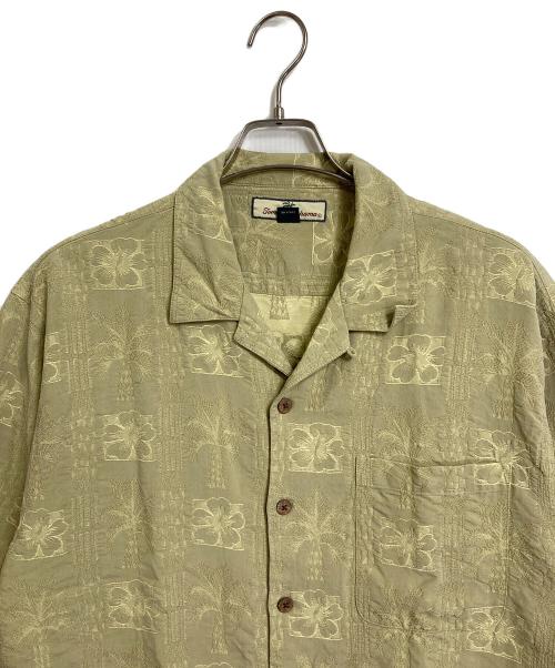 TOMMY BAHAMA（トミーバハマ）TOMMY BAHAMA (トミーバハマ) 【古着】アロハシャツ　半袖シャツ　柄シャツ オリーブ サイズ:Lの古着・服飾アイテム