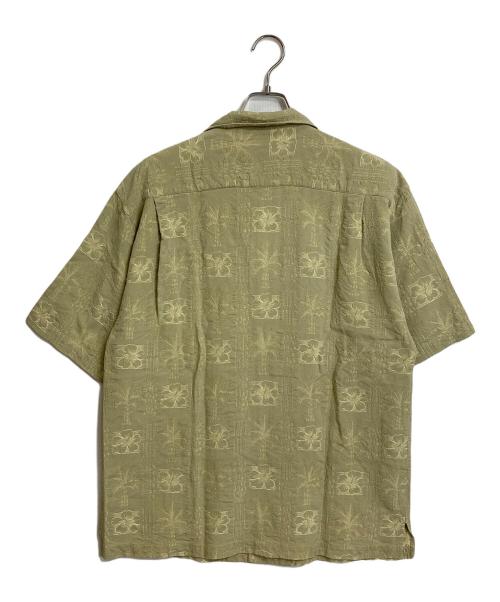 TOMMY BAHAMA（トミーバハマ）TOMMY BAHAMA (トミーバハマ) 【古着】アロハシャツ　半袖シャツ　柄シャツ オリーブ サイズ:Lの古着・服飾アイテム