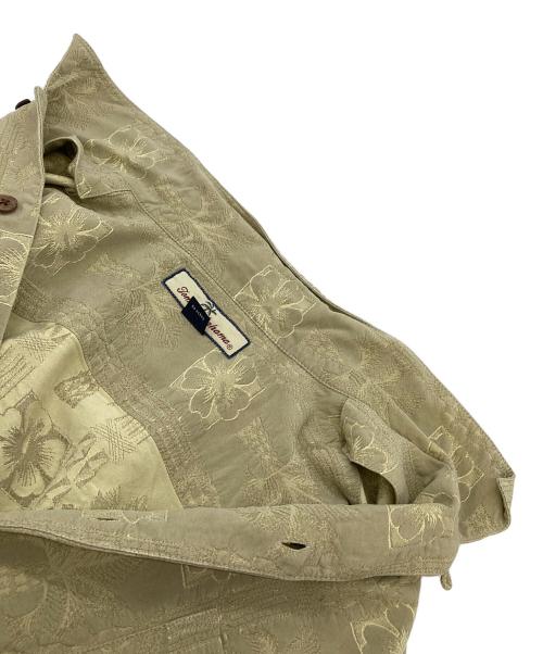 TOMMY BAHAMA（トミーバハマ）TOMMY BAHAMA (トミーバハマ) 【古着】アロハシャツ　半袖シャツ　柄シャツ オリーブ サイズ:Lの古着・服飾アイテム