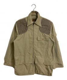 SAFTBAK（サフトバック）の古着「【古着】60’S~70’Sハンティングジャケット　６０年代　７０年代」｜ベージュ