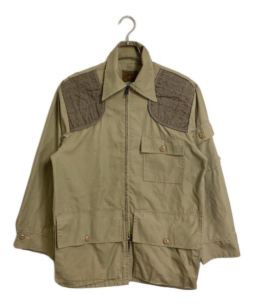 SAFTBAK（サフトバック）SAFTBAK (サフトバック) 【古着】60’S~70’Sハンティングジャケット　６０年代　７０年代 ベージュ サイズ:実寸参照の古着・服飾アイテム