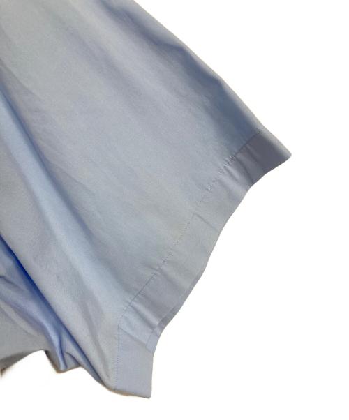 RALPH LAUREN（ラルフローレン）RALPH LAUREN (ラルフローレン) 【古着】半袖シャツ　無地　ポニー刺繍　オーバーサイズ　CLASSIC FIT サックスブルー×ピンク サイズ:XXLの古着・服飾アイテム