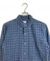 BROOKS BROTHERS (ブルックスブラザーズ) 【古着】60’S～70’S 6ボタン ボタンダウンシャツ　６０年代　７０年代　ミニタグ グリーン×ネイビー サイズ:16 1/2-R：10000円