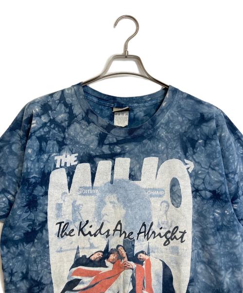 LIQUID BLUE（リキッドブルー）LIQUID BLUE (リキッドブルー) 【古着】THE WHO バンドTシャツ　USA製 ブルー サイズ:Lの古着・服飾アイテム