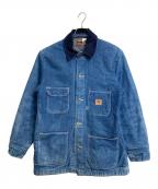 BIG BENビックベン）の古着「【古着】カバーオール　アウター　デニムジャケット　デニムカバーオール　USA製」｜ブルー