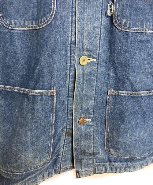 BIG BEN（ビックベン）BIG BEN (ビックベン) 【古着】カバーオール　アウター　デニムジャケット　デニムカバーオール　USA製 ブルー サイズ:40の古着・服飾アイテム