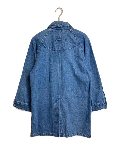 Eddie Bauer（エディーバウアー）Eddie Bauer (エディーバウアー) 80’S～90’Sデニムコート　コットンジャケット　デニムジャケット　８０年代後期　９０年代前期 ブルー サイズ:Sの古着・服飾アイテム