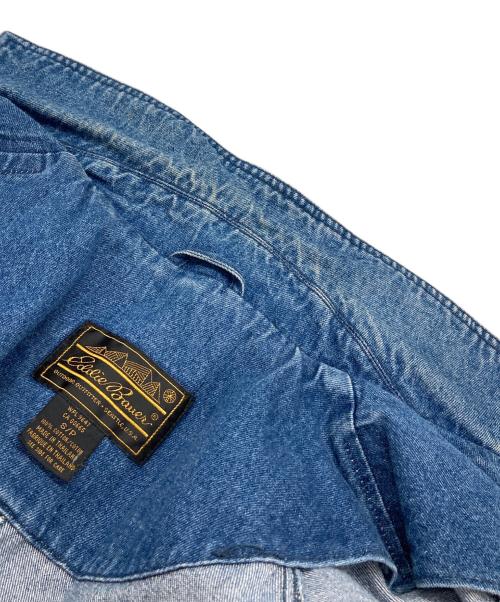Eddie Bauer（エディーバウアー）Eddie Bauer (エディーバウアー) 80’S～90’Sデニムコート　コットンジャケット　デニムジャケット　８０年代後期　９０年代前期 ブルー サイズ:Sの古着・服飾アイテム