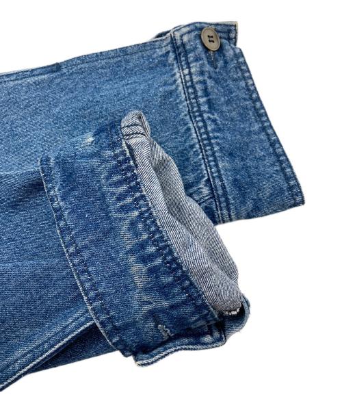 Eddie Bauer（エディーバウアー）Eddie Bauer (エディーバウアー) 80’S～90’Sデニムコート　コットンジャケット　デニムジャケット　８０年代後期　９０年代前期 ブルー サイズ:Sの古着・服飾アイテム