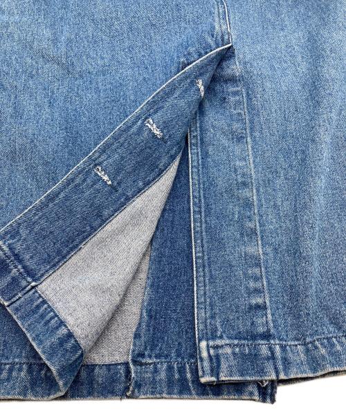 Eddie Bauer（エディーバウアー）Eddie Bauer (エディーバウアー) 80’S～90’Sデニムコート　コットンジャケット　デニムジャケット　８０年代後期　９０年代前期 ブルー サイズ:Sの古着・服飾アイテム