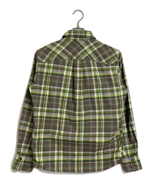 MAMMUT（マムート）MAMMUT (マムート) ルガーノ シャツ　　チェックシャツ グリーン サイズ:Mの古着・服飾アイテム