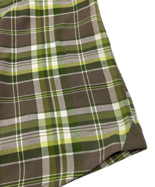 MAMMUT（マムート）MAMMUT (マムート) ルガーノ シャツ　　チェックシャツ グリーン サイズ:Mの古着・服飾アイテム