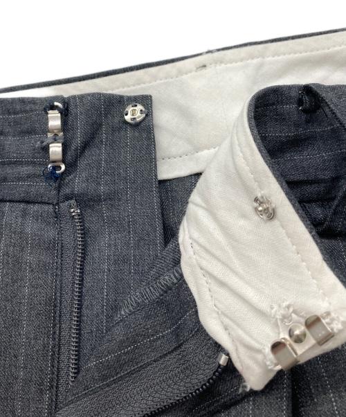 ok.soon（オクスン）ok.soon (オクスン) 3ピーススーツ　ジャケット　パンツ　ベスト　パンツスーツ　カジュアルスーツ　セットアップ グレー サイズ:ジャケットFree  パンツ2(M程）の古着・服飾アイテム