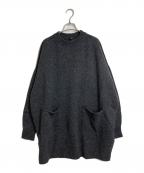 Spick and Spanスピック＆スパン）の古着「クルーネック ワイドチュニック プルオーバー」｜グレー