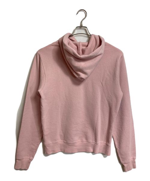 Champion（チャンピオン）Champion (チャンピオン) 9オンス テリーフリース スウェット プルオーバー パーカー　フーディ　USA製 ピンク サイズ:Mの古着・服飾アイテム