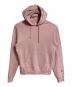 Champion（チャンピオン）の古着「9オンス テリーフリース スウェット プルオーバー パーカー　フーディ　USA製」｜ピンク