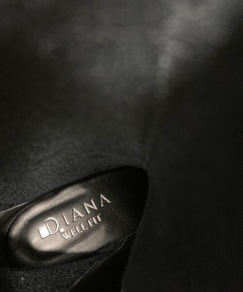 DIANA（ダイアナ）DIANA (ダイアナ) ロングブーツ ブラック サイズ:23cmの古着・服飾アイテム