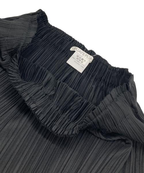 PLEATS PLEASE（プリーツプリーズ）PLEATS PLEASE (プリーツプリーズ) プリーツパンツ　ワイドパンツ ブラック サイズ:2の古着・服飾アイテム