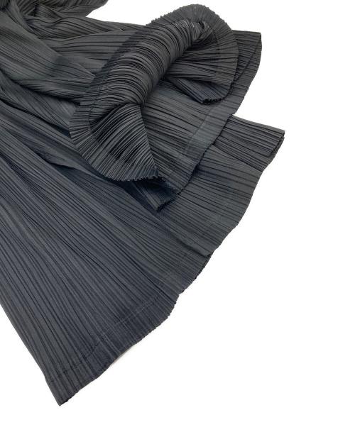 PLEATS PLEASE（プリーツプリーズ）PLEATS PLEASE (プリーツプリーズ) プリーツパンツ　ワイドパンツ ブラック サイズ:2の古着・服飾アイテム