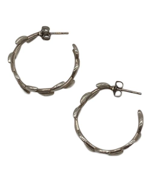 TIFFANY & Co.（ティファニー）TIFFANY & Co. (ティファニー) オリーブリーフピアス　PALOMA PICASSO キャッチ社外品　シルバー925 シルバー サイズ:実寸参照の古着・服飾アイテム