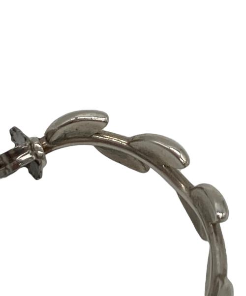 TIFFANY & Co.（ティファニー）TIFFANY & Co. (ティファニー) オリーブリーフピアス　PALOMA PICASSO キャッチ社外品　シルバー925 シルバー サイズ:実寸参照の古着・服飾アイテム
