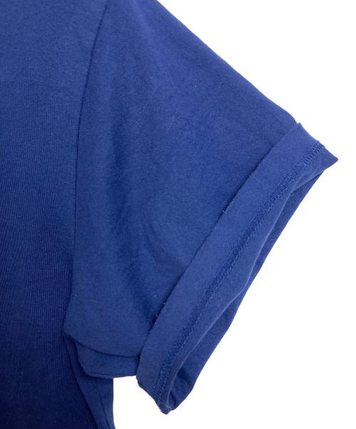 X-LARGE（エクストララージ）X-LARGE (エクストララージ) ワッペンロゴTシャツ　半袖カットソー　Tシャツ　Tee ネイビー サイズ: XLの古着・服飾アイテム