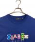 X-LARGE (エクストララージ) ワッペンロゴTシャツ　半袖カットソー　Tシャツ　Tee ネイビー サイズ: XL：4000円