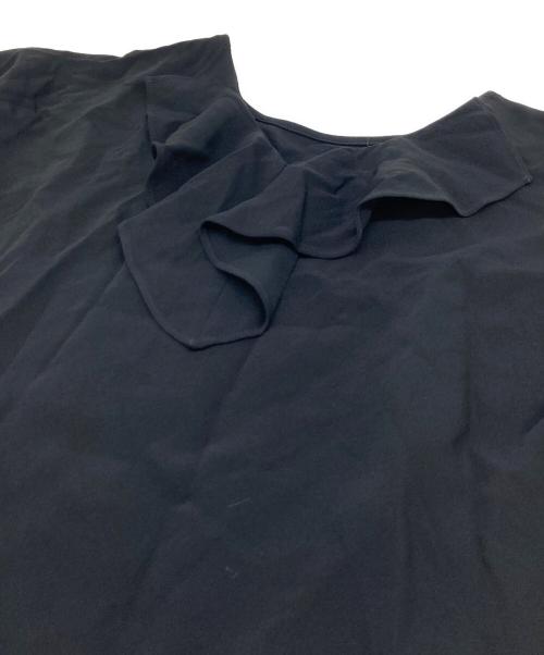 Diagram GRACE CONTINENTAL（ダイアグラム グレースコンチネンタル）Diagram GRACE CONTINENTAL (ダイアグラム グレースコンチネンタル) ファー付ブラウス ブラック サイズ:Sの古着・服飾アイテム