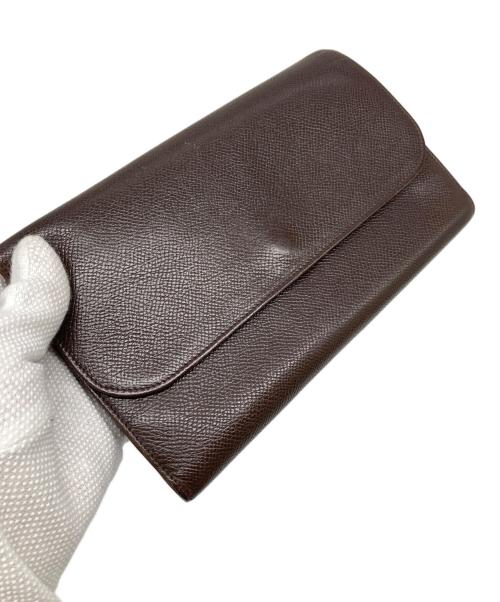 JIL SANDER（ジルサンダー）JIL SANDER (ジルサンダー) オーガナイザーウォレット ブラウン サイズ:実寸参照の古着・服飾アイテム