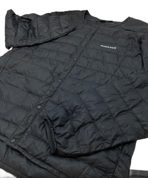 mont-bell（モンベル）mont-bell (モンベル) スペリオダウン ラウンドネックジャケット ブラック サイズ:Mの古着・服飾アイテム