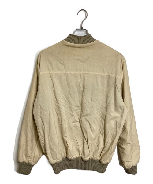 CHEMISE LACOSTE（シュミーズ ラコステ）CHEMISE LACOSTE (シュミーズ ラコステ) 【古着】70’s ジップアップジャケット ベージュ サイズ:4の古着・服飾アイテム