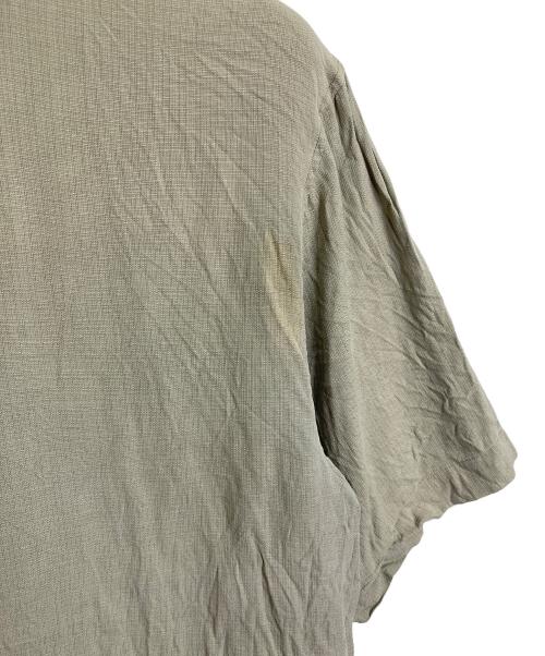 PARADISE by AXIS（パラダイスバイアクシス）PARADISE by AXIS (パラダイスバイアクシス) 【古着】アロハシャツ シルクシャツ 半袖シャツ オリーブ サイズ:XLの古着・服飾アイテム