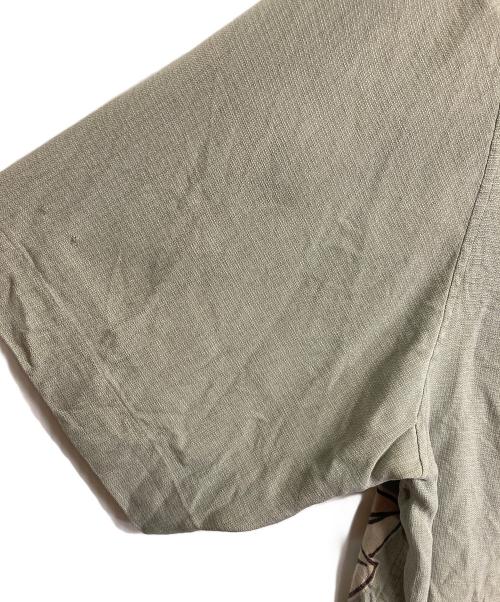 PARADISE by AXIS（パラダイスバイアクシス）PARADISE by AXIS (パラダイスバイアクシス) 【古着】アロハシャツ シルクシャツ 半袖シャツ オリーブ サイズ:XLの古着・服飾アイテム