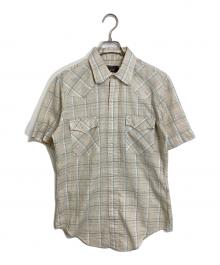 TOWN CRAFT（タウンクラフト）の古着「【古着】70s半袖シャツ」｜ベージュ