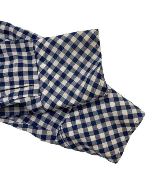 Sears（シアーズ）Sears (シアーズ) 【古着】70’sウエスタンシャツ ネイビー×ホワイト サイズ:XLの古着・服飾アイテム