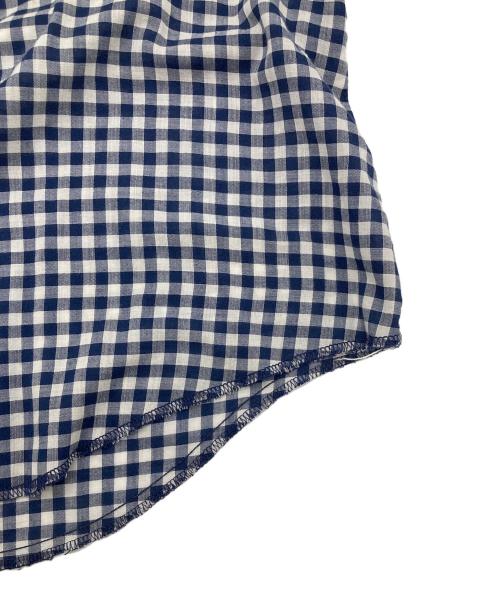 Sears（シアーズ）Sears (シアーズ) 【古着】70’sウエスタンシャツ ネイビー×ホワイト サイズ:XLの古着・服飾アイテム