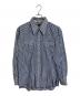 Sears（シアーズ）の古着「【古着】70’sウエスタンシャツ」｜ネイビー×ホワイト