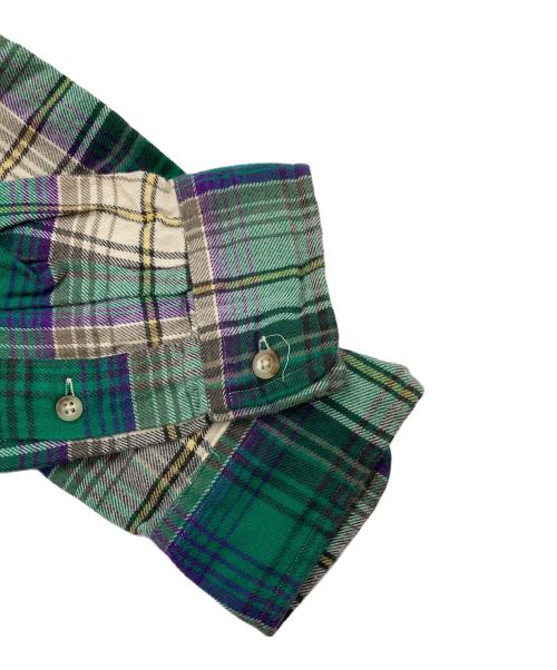 RALPH LAUREN（ラルフローレン）RALPH LAUREN (ラルフローレン) 【古着】ネルシャツ　チェック グリーン サイズ:Mの古着・服飾アイテム