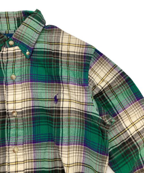 RALPH LAUREN（ラルフローレン）RALPH LAUREN (ラルフローレン) 【古着】ネルシャツ　チェック グリーン サイズ:Mの古着・服飾アイテム
