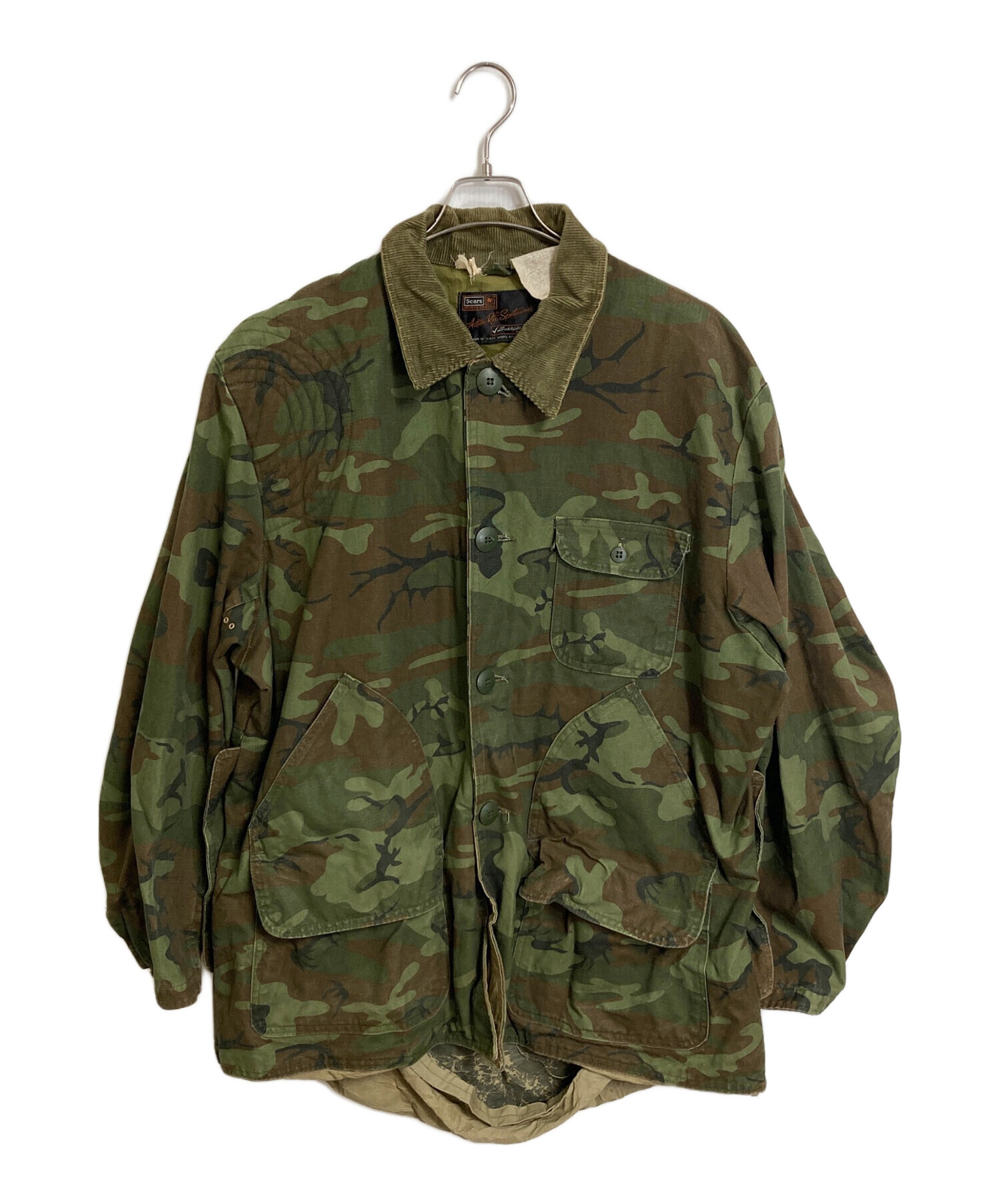 k*a様 シビリアンリーフ　カモ　ジャケット 楽天市場】70s ヴィンテージ シビリアンリーフカモ ハンティング