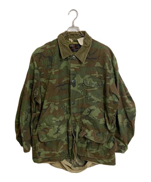 Sears（シアーズ）Sears (シアーズ) 【古着】シビリアンリーフカモ ハンティングジャケット オリーブ サイズ:実寸参照の古着・服飾アイテム