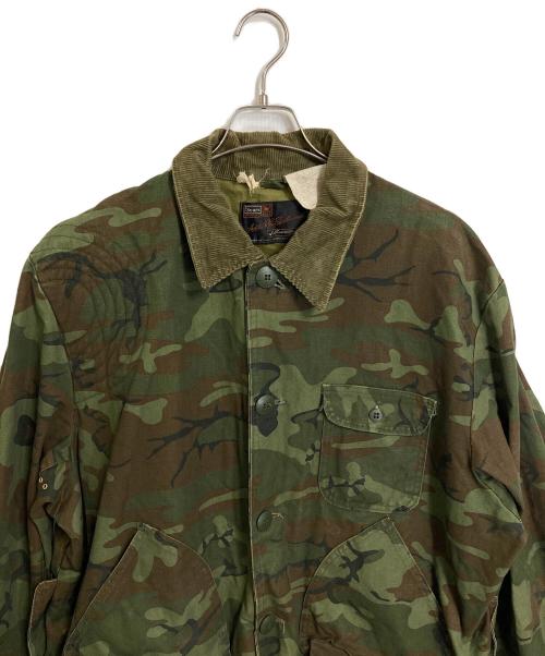 Sears（シアーズ）Sears (シアーズ) 【古着】シビリアンリーフカモ ハンティングジャケット オリーブ サイズ:実寸参照の古着・服飾アイテム