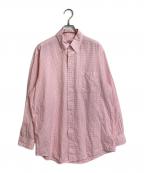 BROOKS BROTHERSブルックスブラザーズ）の古着「【古着】ボタンダウンシャツ　コットンシャツ」｜ピンク