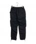 MONKEY TIME (モンキータイム) WASHER NYLON CARGO TRACK PANTS ブラック サイズ:S：4500円