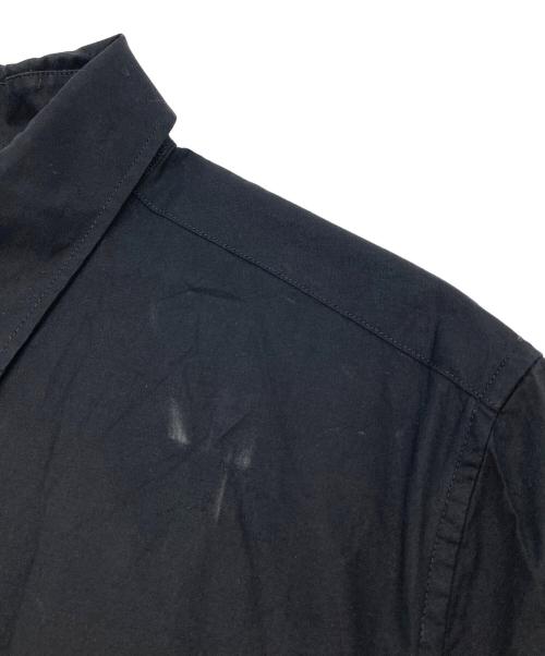 FRED PERRY（フレッドペリー）FRED PERRY (フレッドペリー) Taped Placket Shirt コットンシャツ ブラック サイズ:Mの古着・服飾アイテム